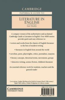 The Cambridge Paperback Guide to Literature in English
