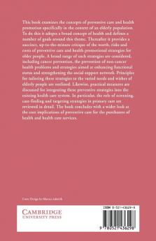 Preventive Care for Elderly People