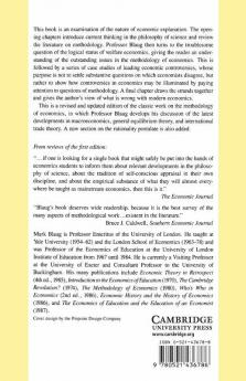 The Methodology of Economics
