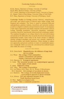 Dynamic Biogeography