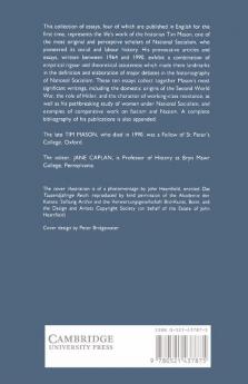 Nazism Fascism and the Working Class