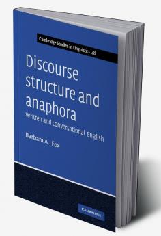 Discourse Structure and Anaphora
