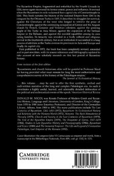 The Last Centuries of Byzantium 1261 1453