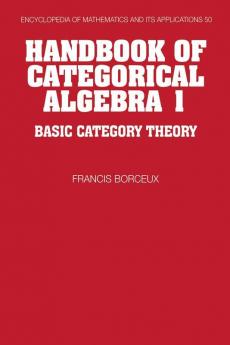 Handbook of Categorical Algebra