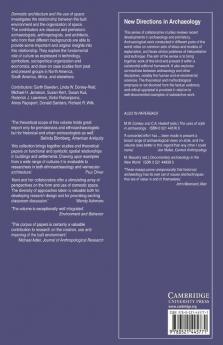 Domestic Architecture and the Use of Space