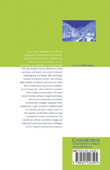 Extreme Environmental Change and Evolution