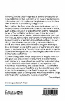 Morality and Action