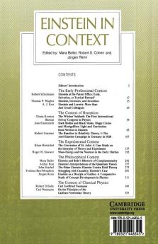Einstein in Context