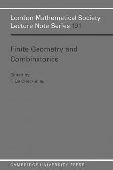 Finite Geometry and Combinatorics