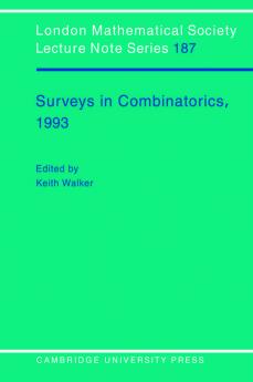Surveys in Combinatorics 1993