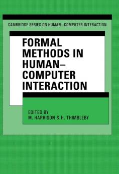 Formal Methods in Human-Computer Interaction