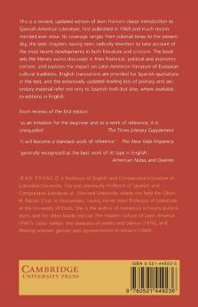 An Introduction to Spanish-American Literature