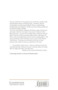 Local Representation Theory