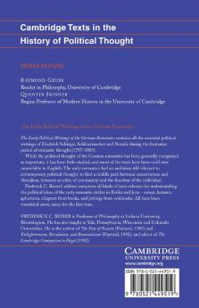 The Early Political Writings of the German Romantics