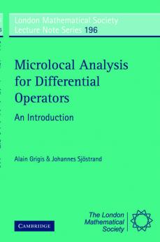 Microlocal Analysis for Differential Operators