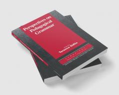 Perspectives on Pedagogical Grammar