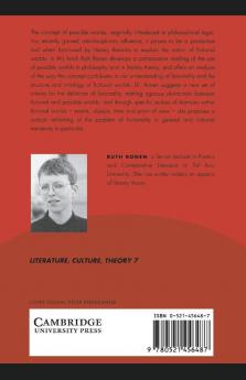 Possible Worlds in Literary Theory