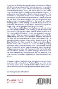 New Essays on the Sound and the Fury