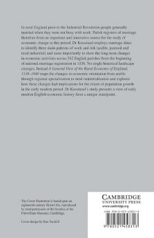 A General View of the Rural Economy of England 1538 1840