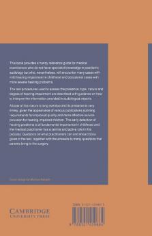 The Medical Practitioner's Guide to Paediatric Audiology