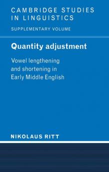 Quantity Adjustment