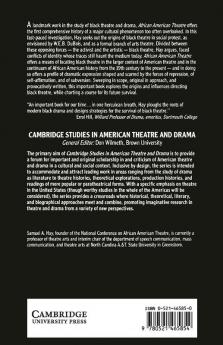 African American Theatre