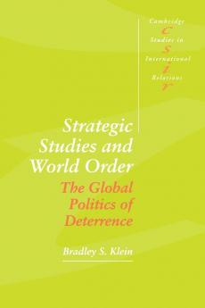 Strategic Studies and World Order