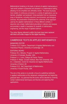 Mathematical Models in the Applied Sciences