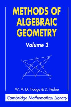 Methods of Algebraic Geometry