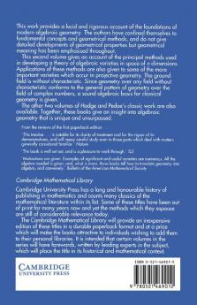 Methods of Algebraic Geometry