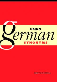 Using German Synonyms