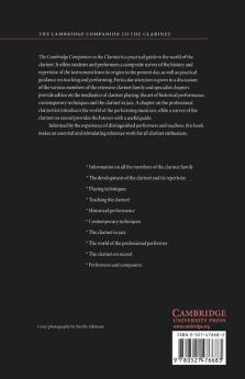 The Cambridge Companion to the Clarinet