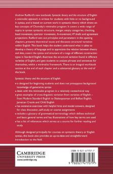 Syntactic Theory and the Structure of English