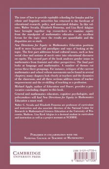 New Directions for Equity in Mathematics Education