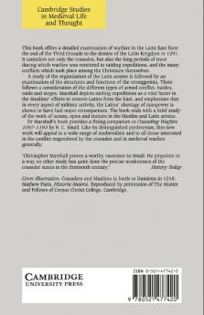 Warfare in the Latin East 1192 1291