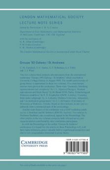 Groups '93 Galway/St Andrews