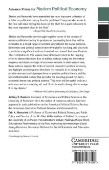 Modern Political Economy