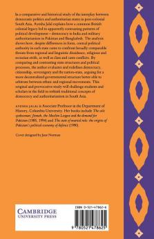 Democracy and Authoritarianism in South Asia