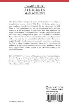 American Anti-Management Theories of Organization