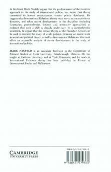 The Restructuring of International Relations Theory