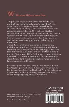 Urban Spaces in Contemporary China