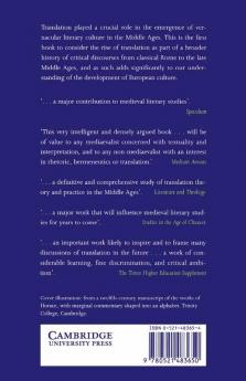 Rhetoric Hermeneutics and Translation in the Middle Ages
