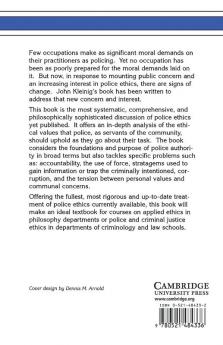 The Ethics of Policing