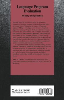 Language Program Evaluation