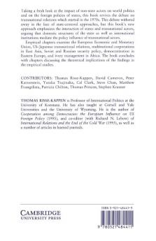 Bringing Transnational Relations Back in