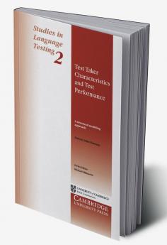 Test Taker Characteristics and Test Performance