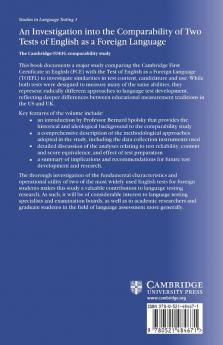 An Investigation Into the Comparability of Two Test of English as a Foreign Language