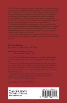 Some Asymptotic Problems in the Theory of Partial Differential Equations