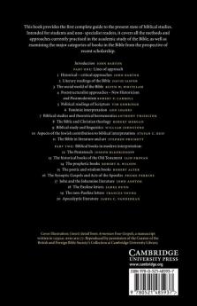 The Cambridge Companion to Biblical Interpretation