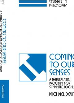 Coming to our Senses